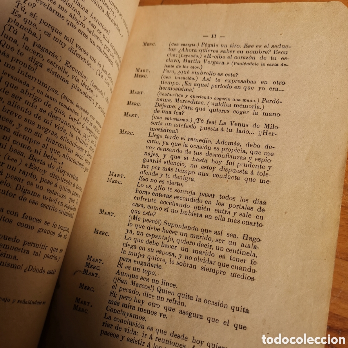 Libros antiguos: Librito de Teatro Los Corridos de 1911, Ram&oacute;n de Marsal - Foto 6