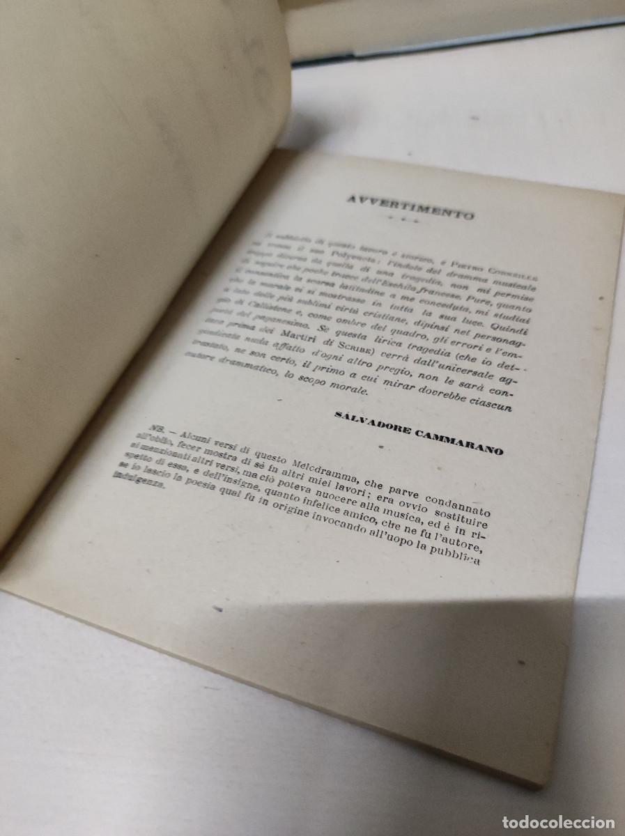 Libros antiguos: POLIUTO DONIZETTI - Foto 2