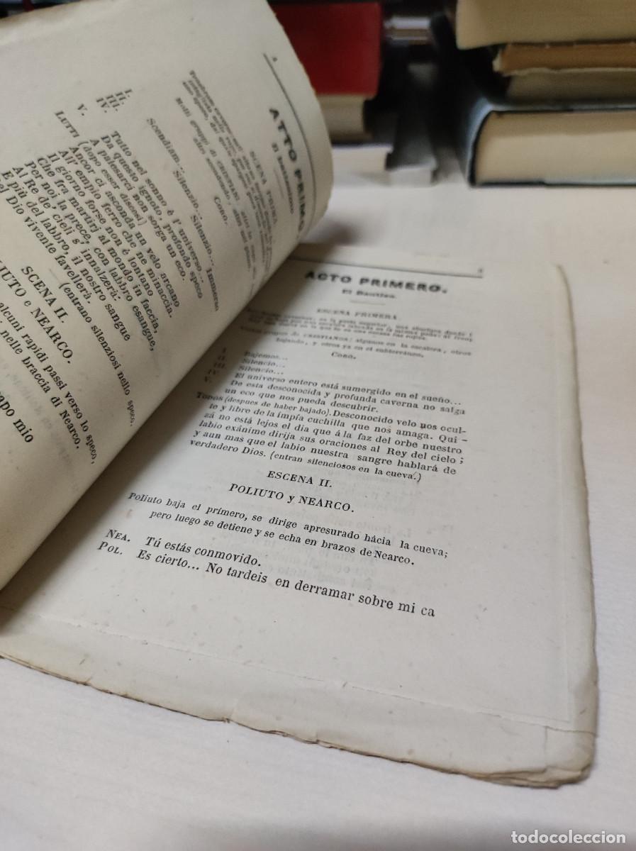 Libros antiguos: POLIUTO DONIZETTI - Foto 3