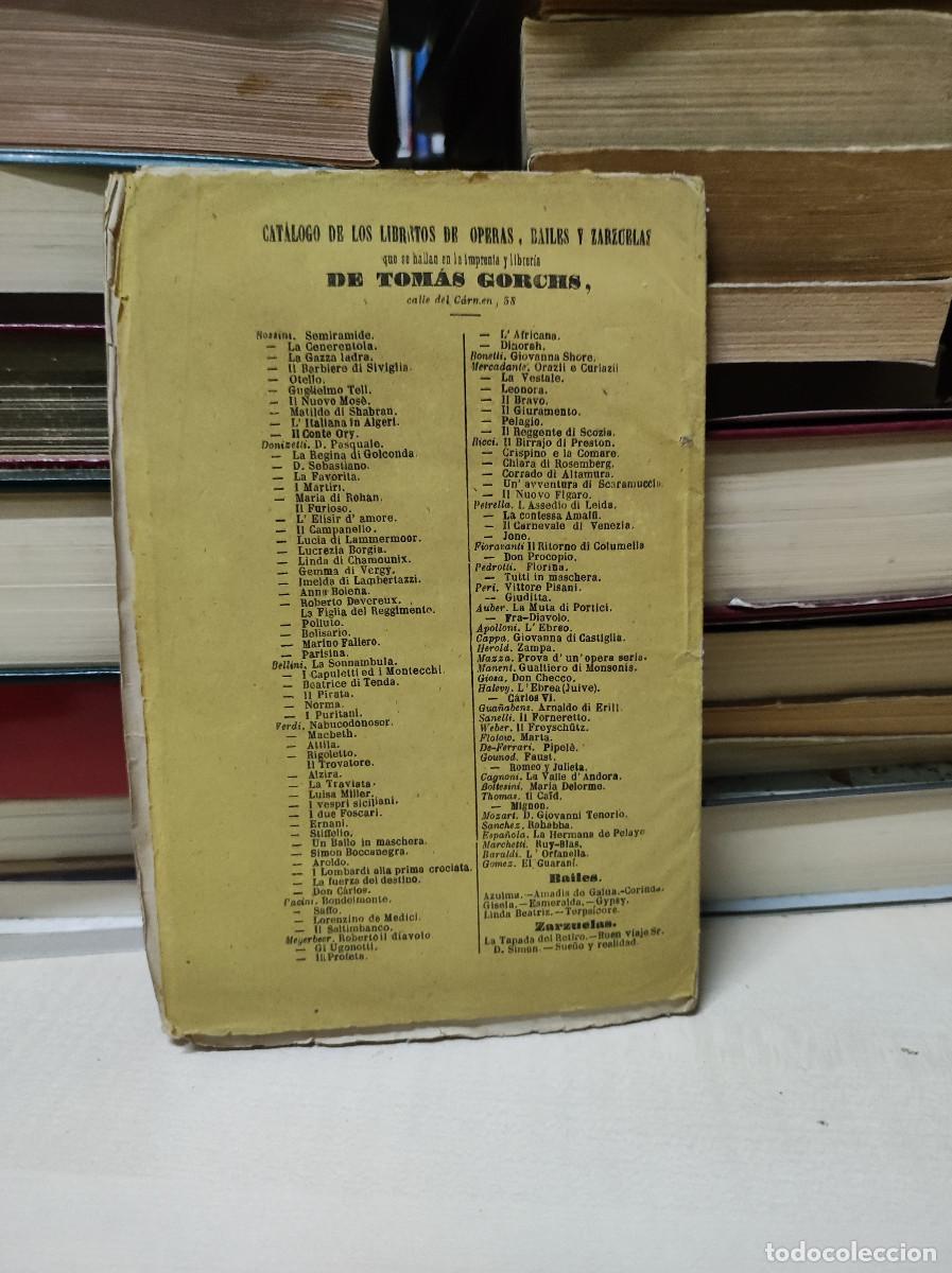 Libros antiguos: POLIUTO DONIZETTI - Foto 5