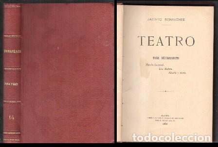 Livres anciens: BENAVENTE, JACINTO TEATRO. TOMO XlV. &rdquo;MANON LESCAUT&rdquo;, &rdquo;LOS BUHOS&rdquo; Y &rdquo;ABUELA Y NETA&rdquo; A-TEA-732