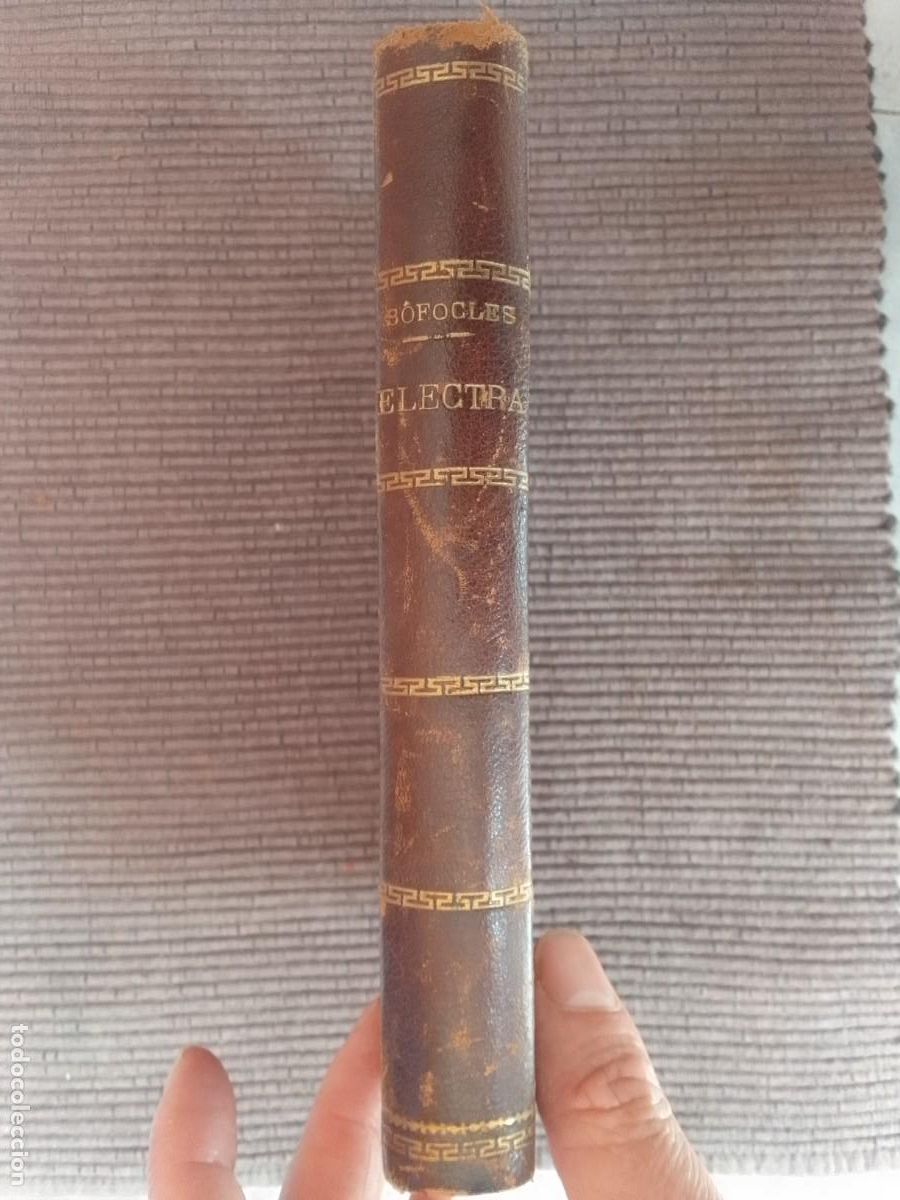 Libros antiguos: SOFOCLES. ELECTRA. LAVEN&Ccedil; 1912. - Foto 4