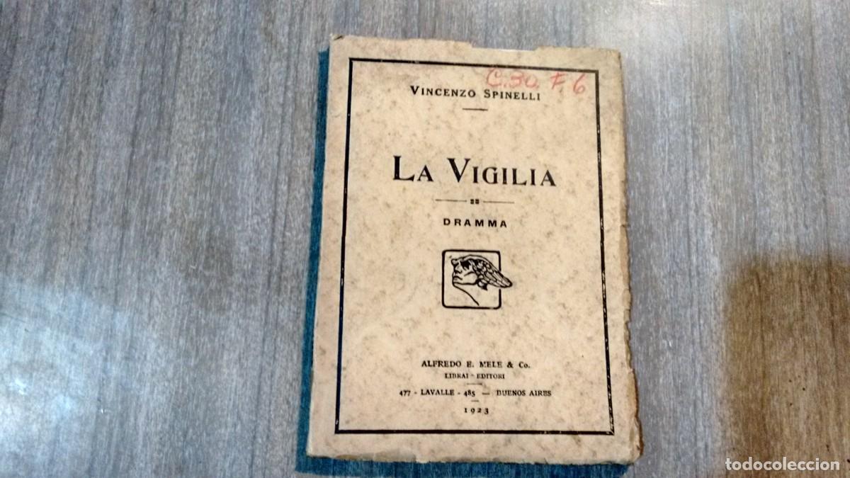 Libros antiguos: VICENZO SPINELLI - TEATRO - DEDICADO - Foto 1