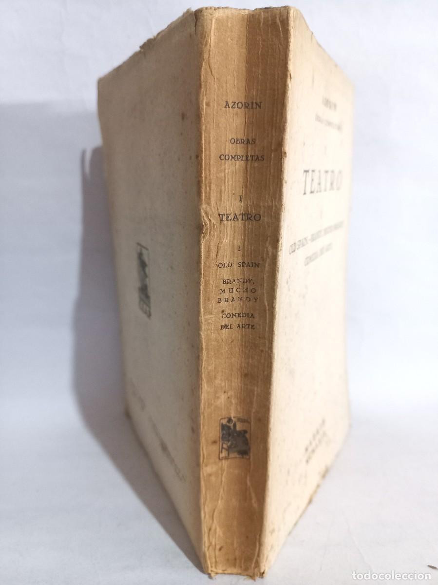 Libros antiguos: Azorin - Teatro - Primera edici&oacute;n - 1929 - Foto 2