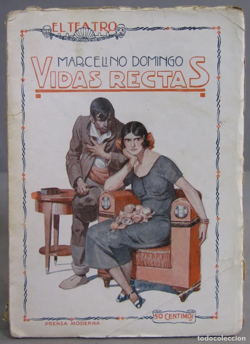 Libros antiguos: VIDAS RECTAS. DOMINGO - Foto 1
