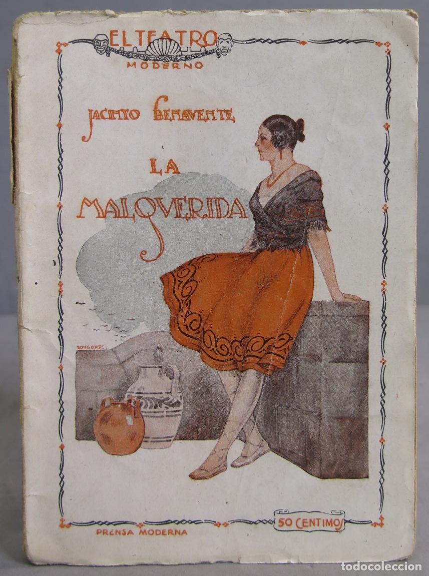 Libros antiguos: LA MALQUERIDA. BENAVENTE - Foto 1