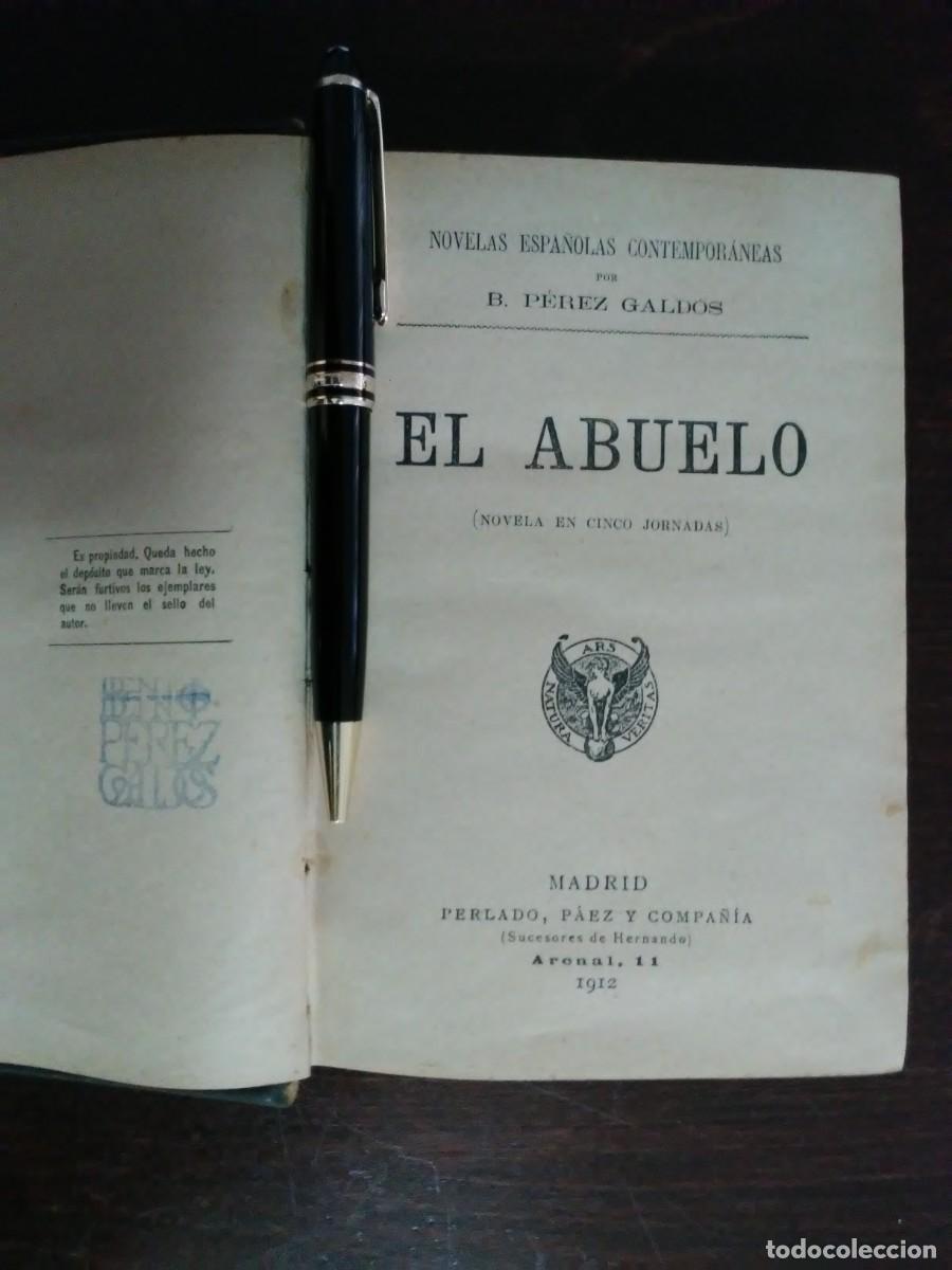 Libros antiguos: EL ABUELO - Foto 4