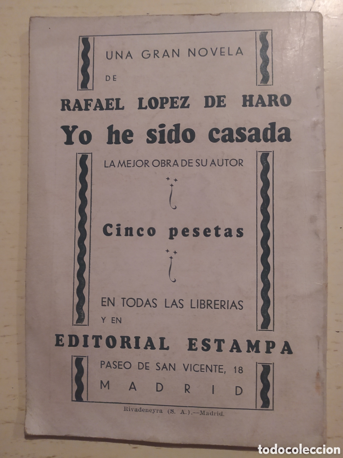 Libros antiguos: Olimpia librito Teatro 1930 - Foto 2