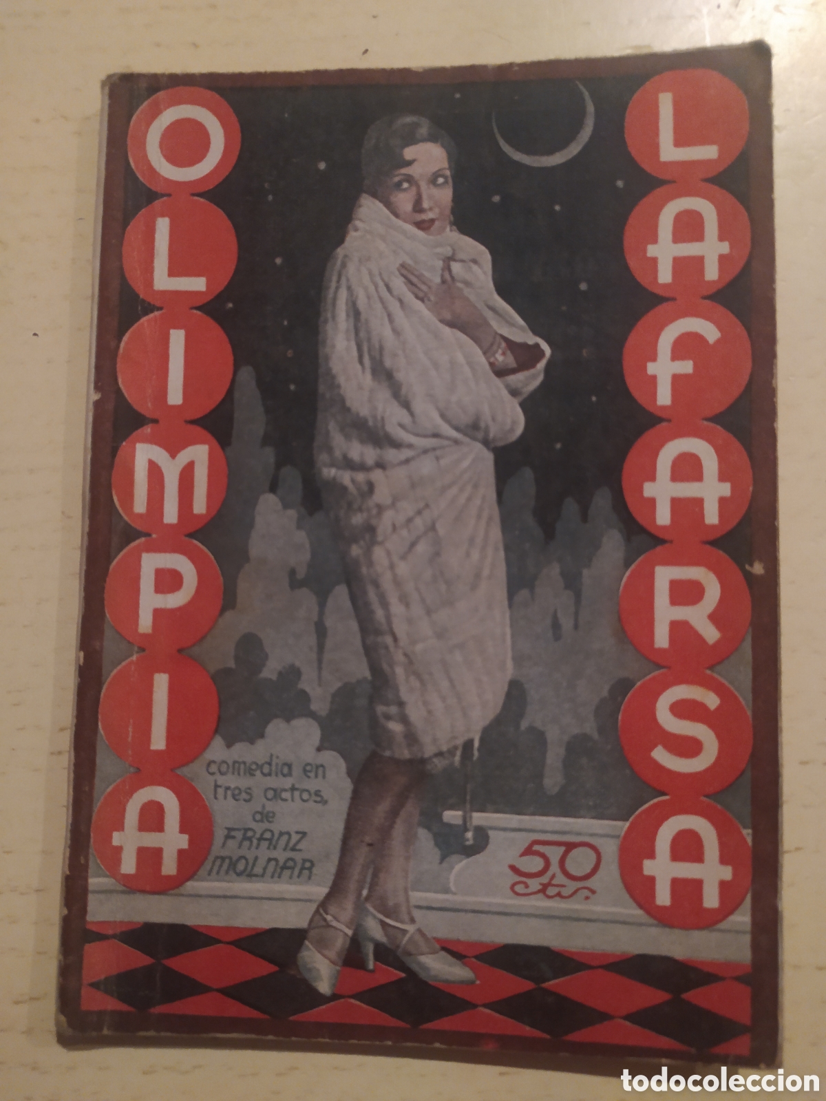 Libros antiguos: Olimpia librito Teatro 1930 - Foto 1