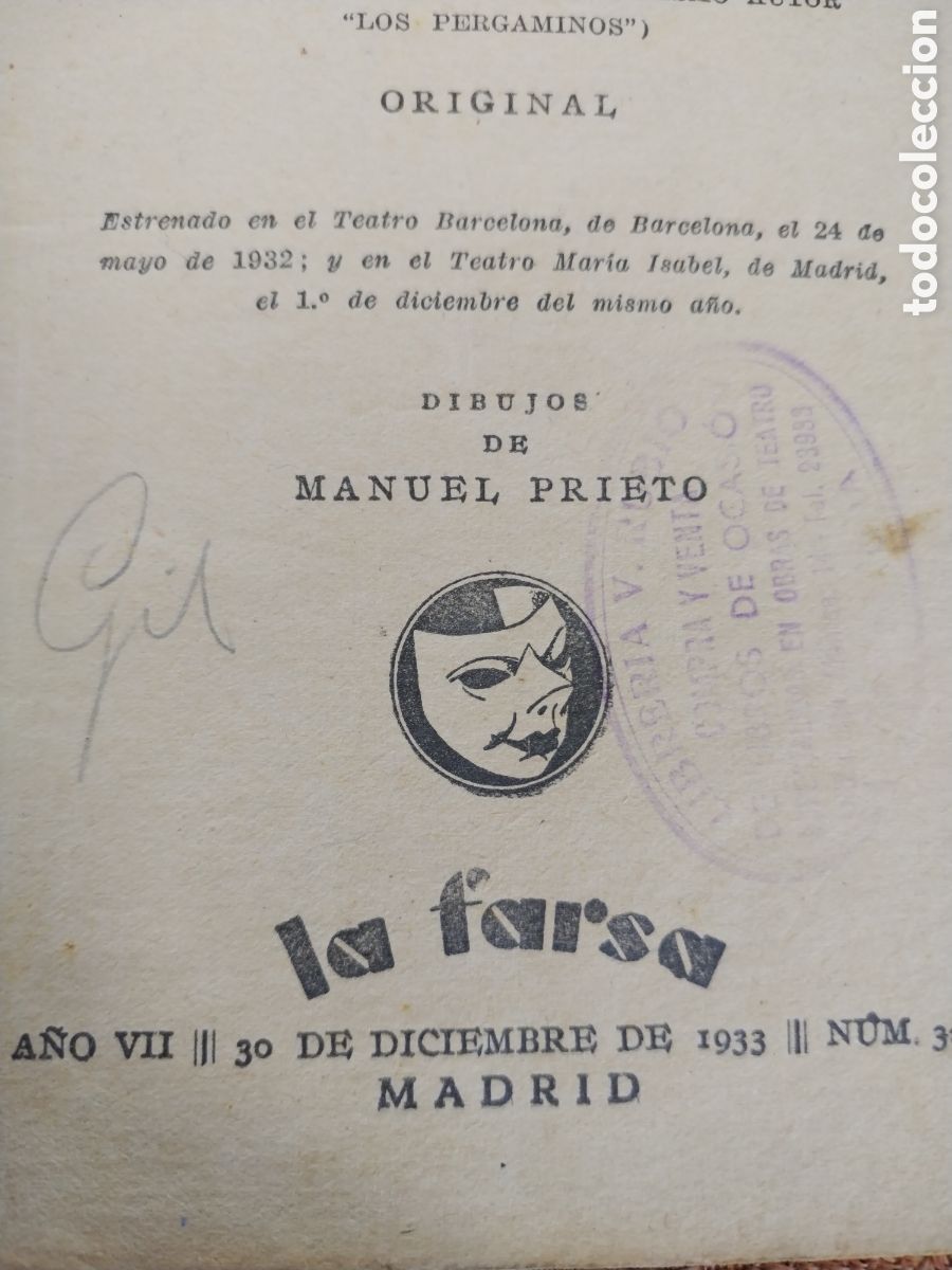 Libros antiguos: EQUILIBRIOS,a&ntilde;o 1933 - Foto 2