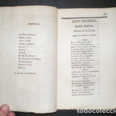 Libros antiguos: VEGA CARPIO, FÉLIX LOPE DE: EL MAYOR IMPOSIBLE. SUELTO DE 'COMEDIAS ESCOGIDAS...' VOLUMEN I (1826)