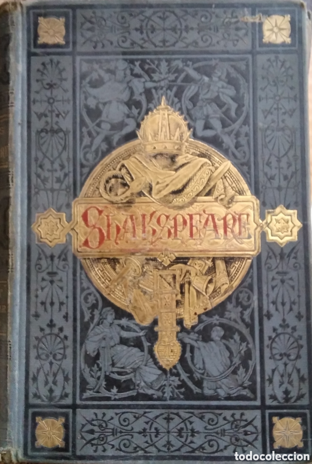Libros antiguos: Dramas de Guillermo Shakespeare (Hamlet/El rey Lear) con grabados - Foto 1