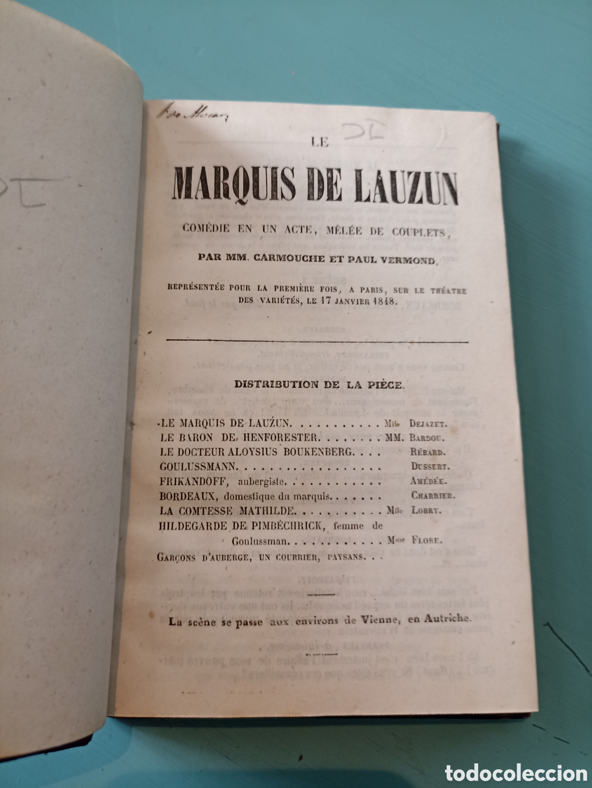 Libros antiguos: Theatre Fran&ccedil;ais (Compilation) - Foto 2