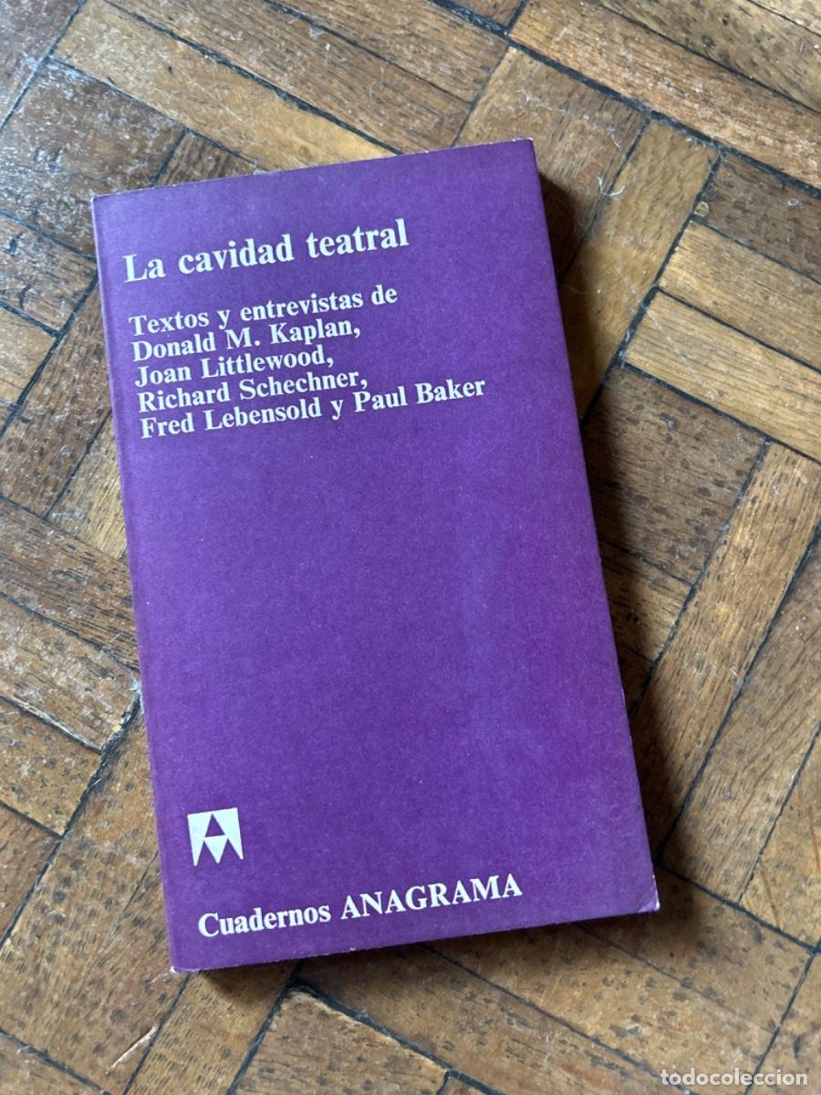 Libros antiguos: La cavidad teatral - VV.AA. - Foto 1