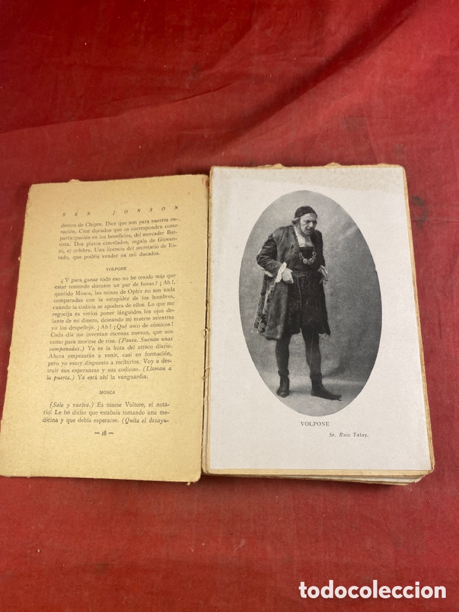 Libros antiguos: VOLPONE COMEDIA EN 5 ACTOS - Foto 5