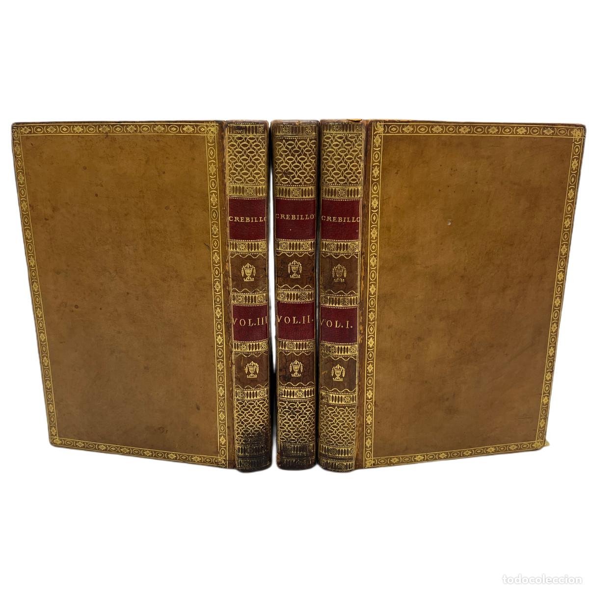 Libros antiguos: CR&Eacute;BILLON - OEUVRES COMPLETTES - 1785 - Foto 1