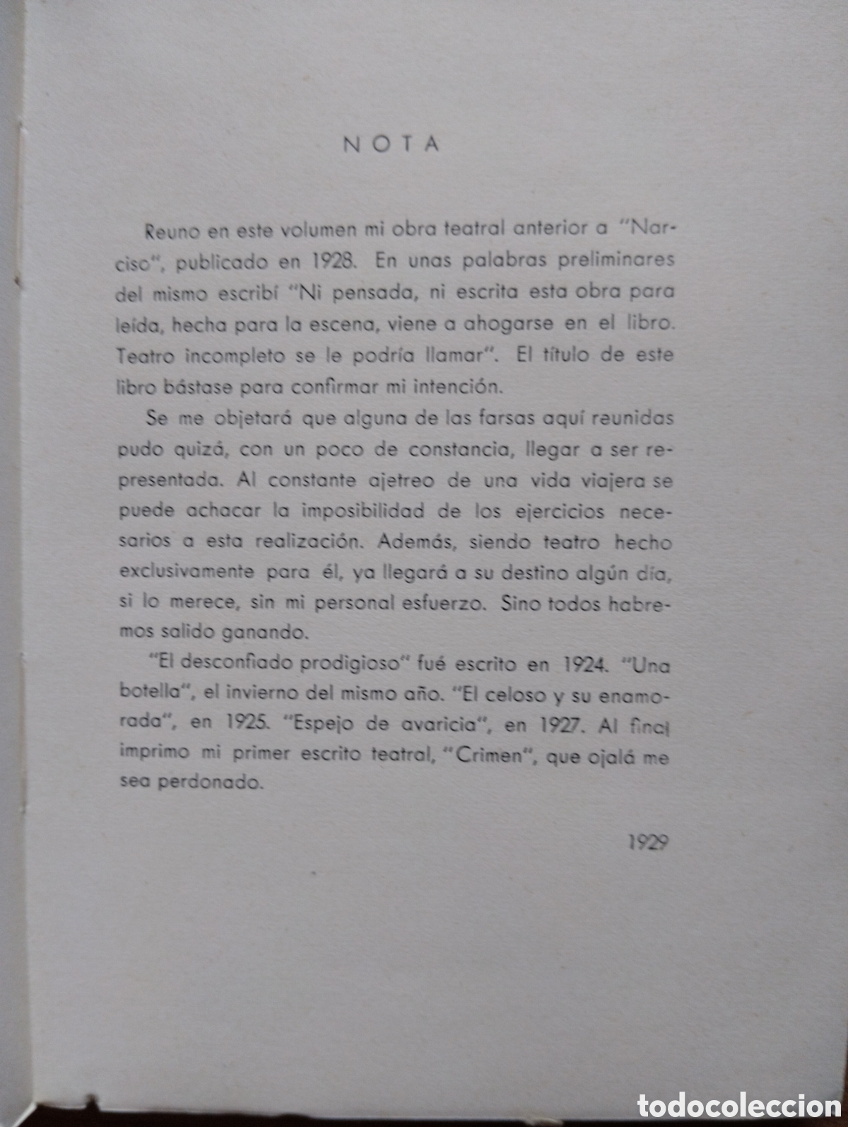 Libros antiguos: TEATRO INCOMPLETO, MAX AUB - Foto 3