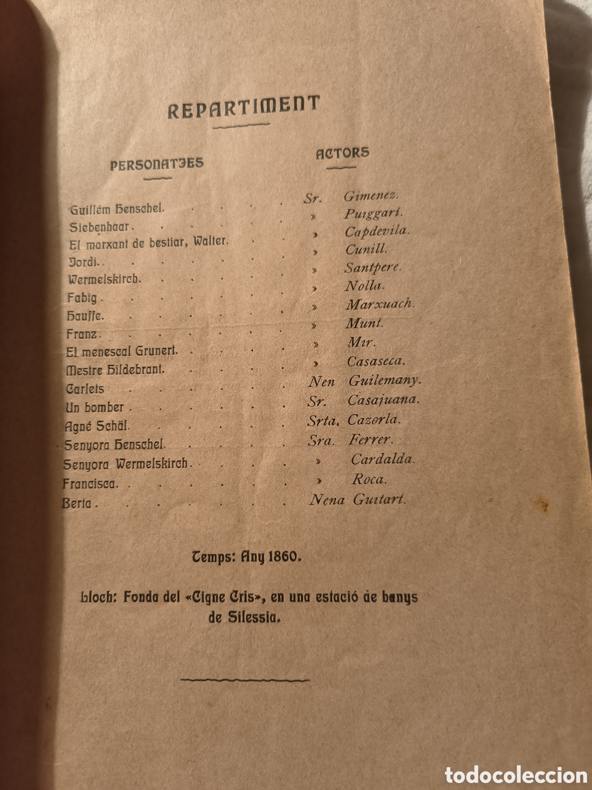 Libros antiguos: 1908 Gerhart Hauptmann - Foto 6