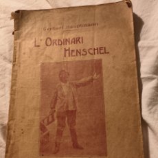 Libros antiguos: 1908 GERHART HAUPTMANN
