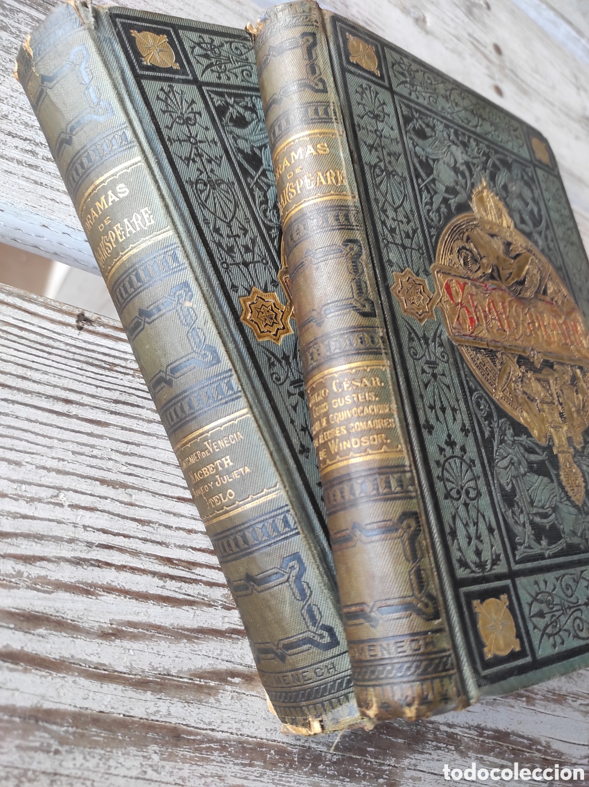 Libros antiguos: Dramas de Shakespeare. (2 tomos). 1883 y 1881 - Foto 2