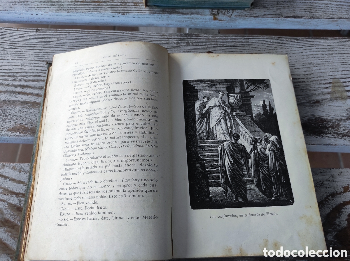 Libros antiguos: Dramas de Shakespeare. (2 tomos). 1883 y 1881 - Foto 5