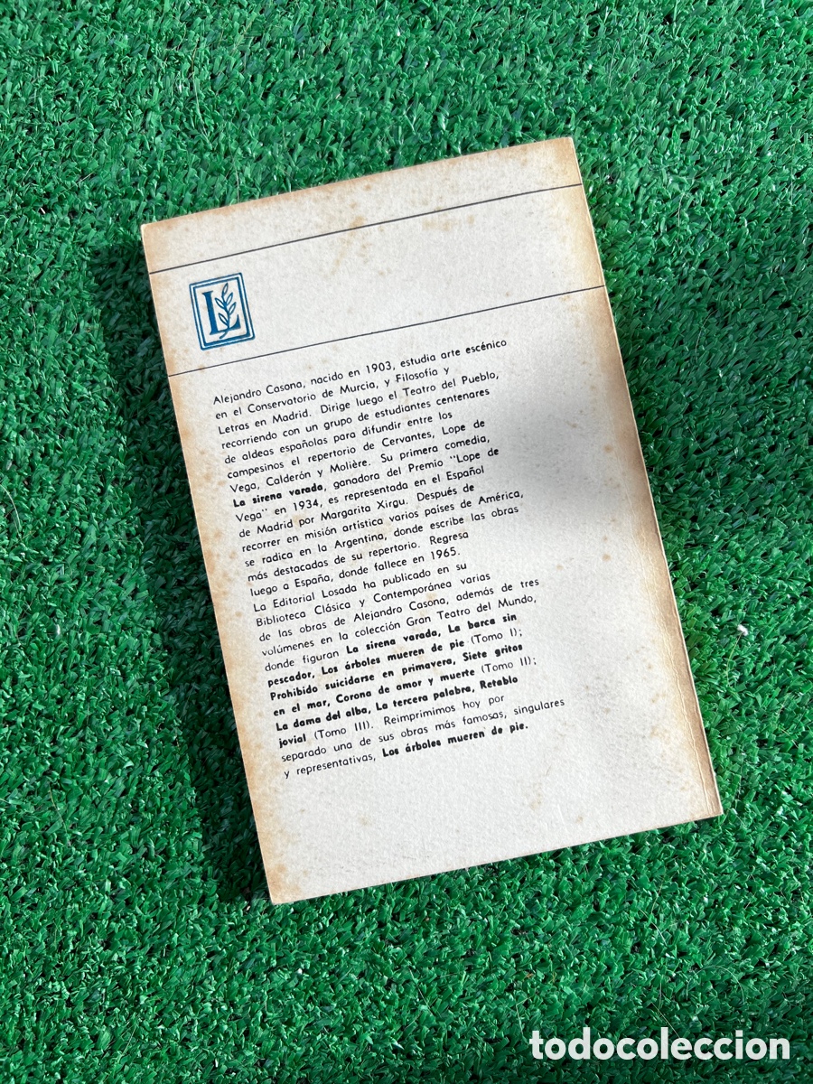 Libros antiguos: Los &aacute;rboles mueren de pie - Foto 2