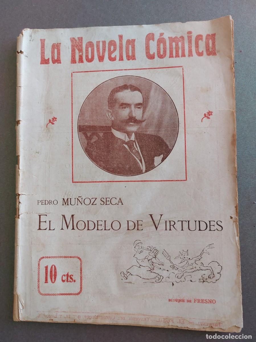 Libros antiguos: El modelo de virtudes - Pedro Mu&ntilde;oz Seca- 1916 - Foto 1