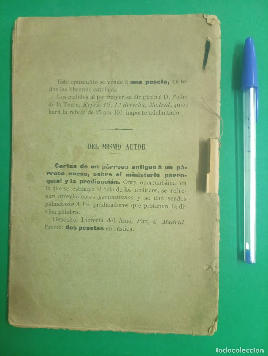 Libros antiguos: Antiguo libro EL ANTECRISTO. Madrid 1908. - Foto 5
