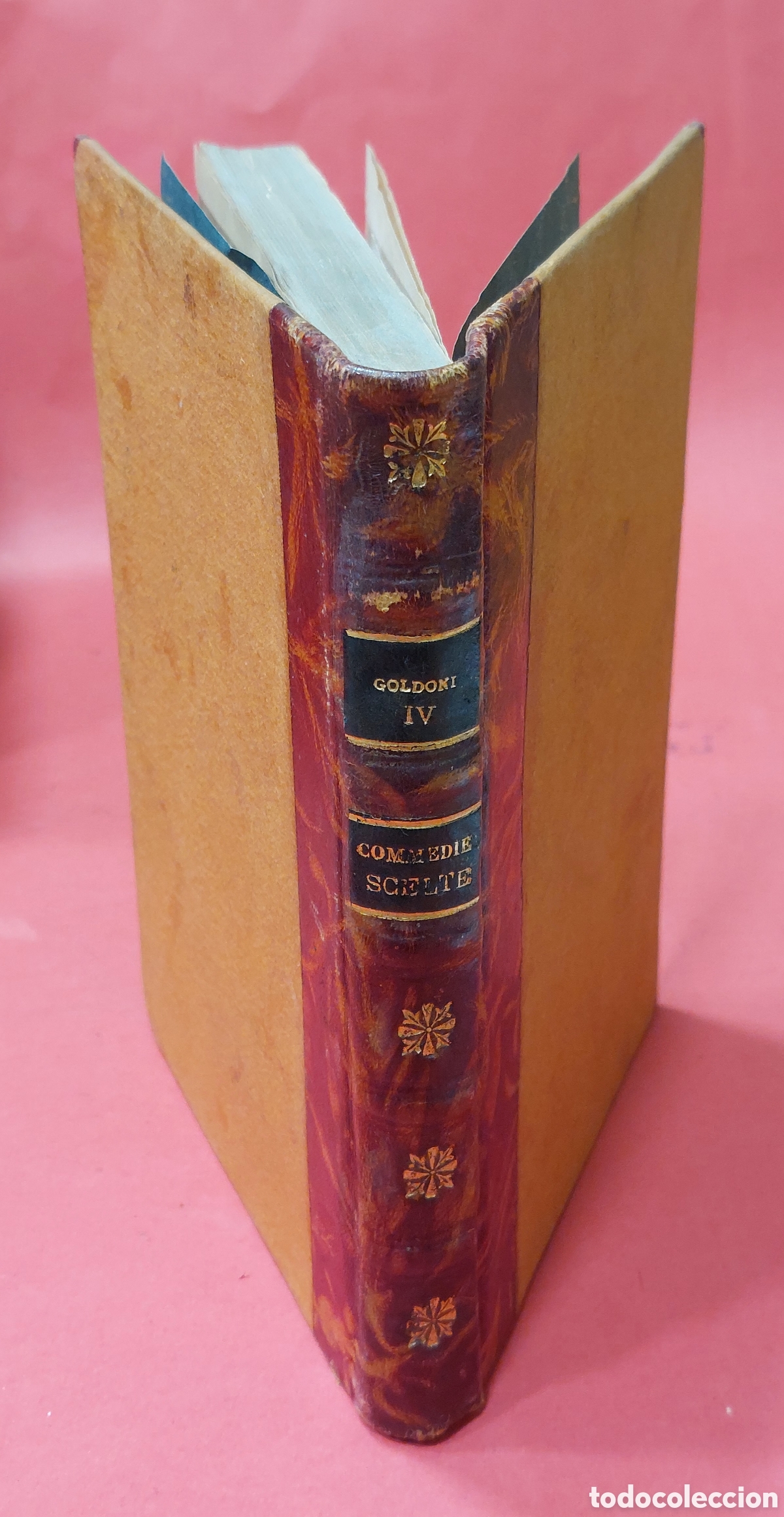 Libros antiguos: CARLO GOLDONI, COMMEDIE SCELTE - Foto 3