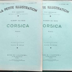 Libros antiguos: LA PETITE ILLUSTRATION 1932: CORSICA ( 2 TOMOS ) FRANCES