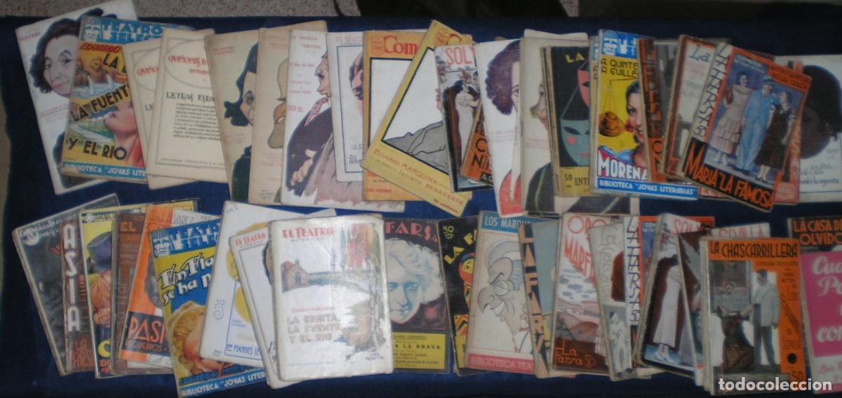 Libros antiguos: LOTE DE 281 OBRAS DE TEATRO - Foto 2