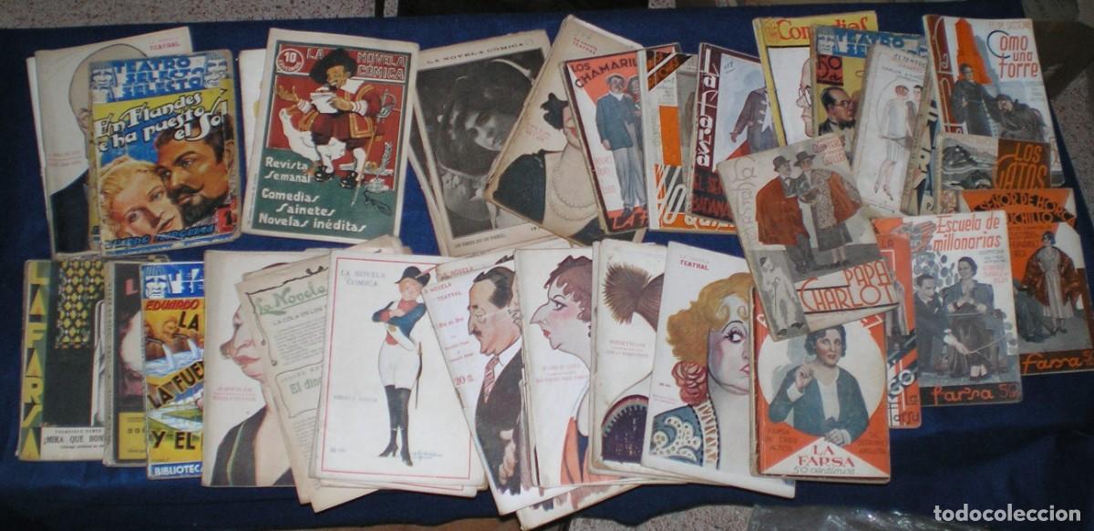 Libros antiguos: LOTE DE 281 OBRAS DE TEATRO - Foto 3