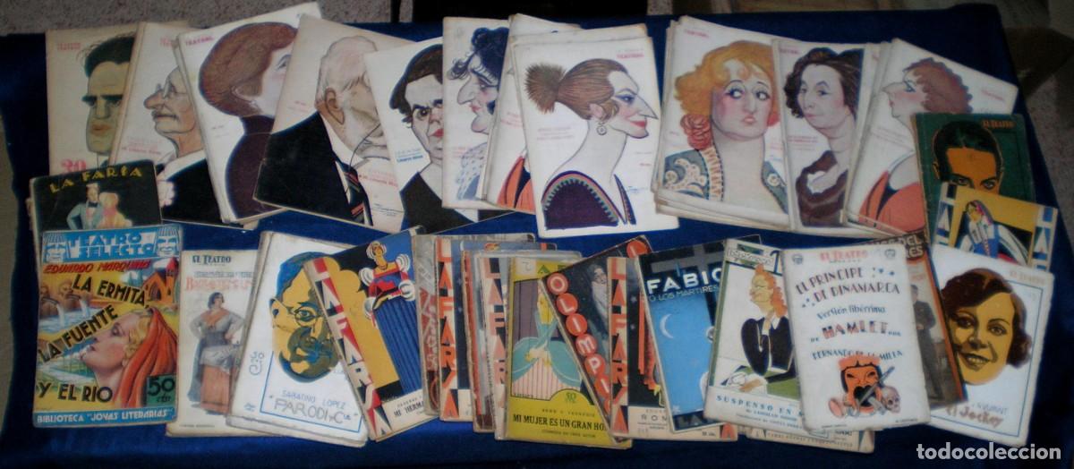 Libros antiguos: LOTE DE 281 OBRAS DE TEATRO - Foto 5
