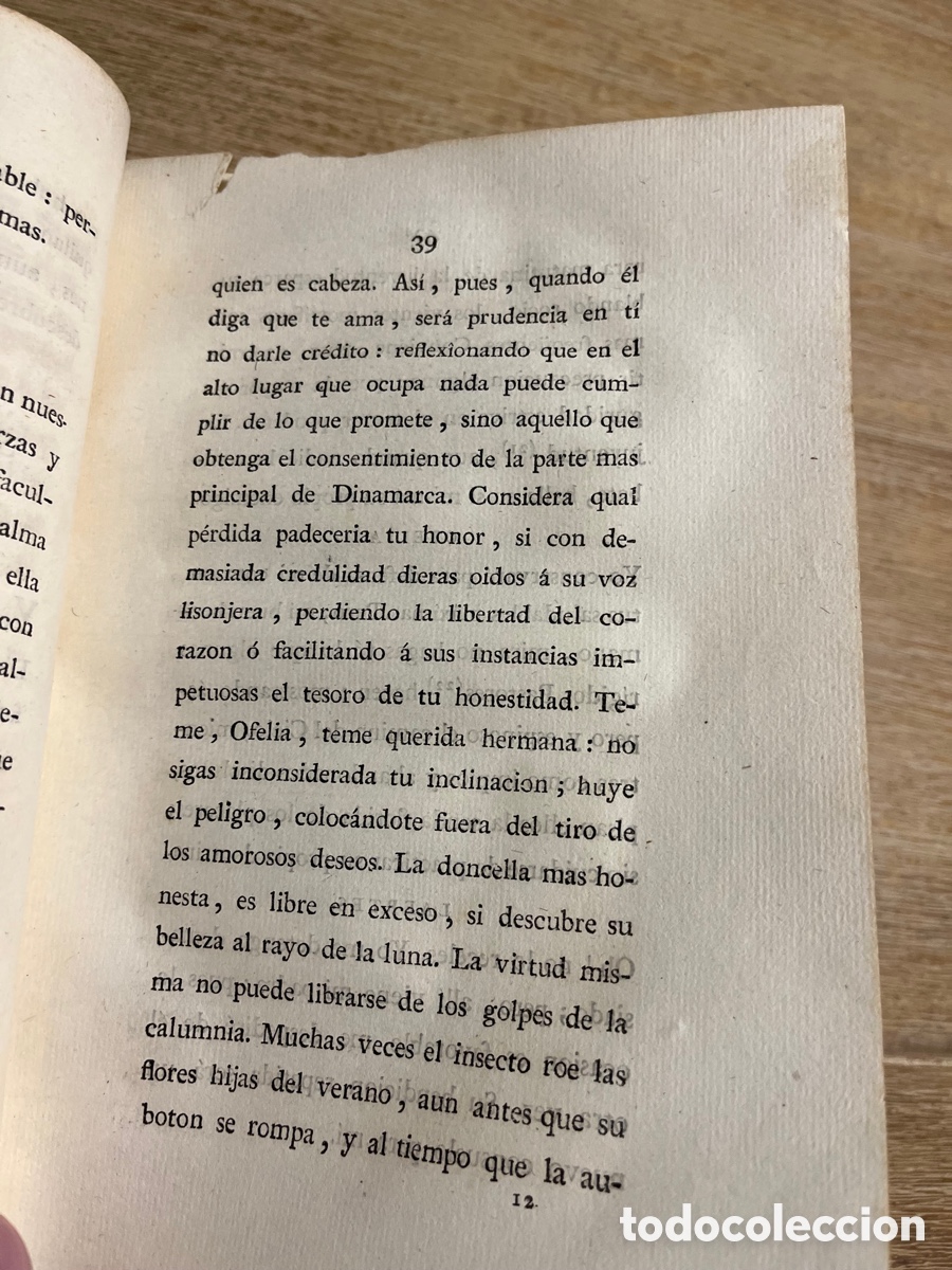 Libros antiguos: Inarco Celenio Hamlet - Foto 22
