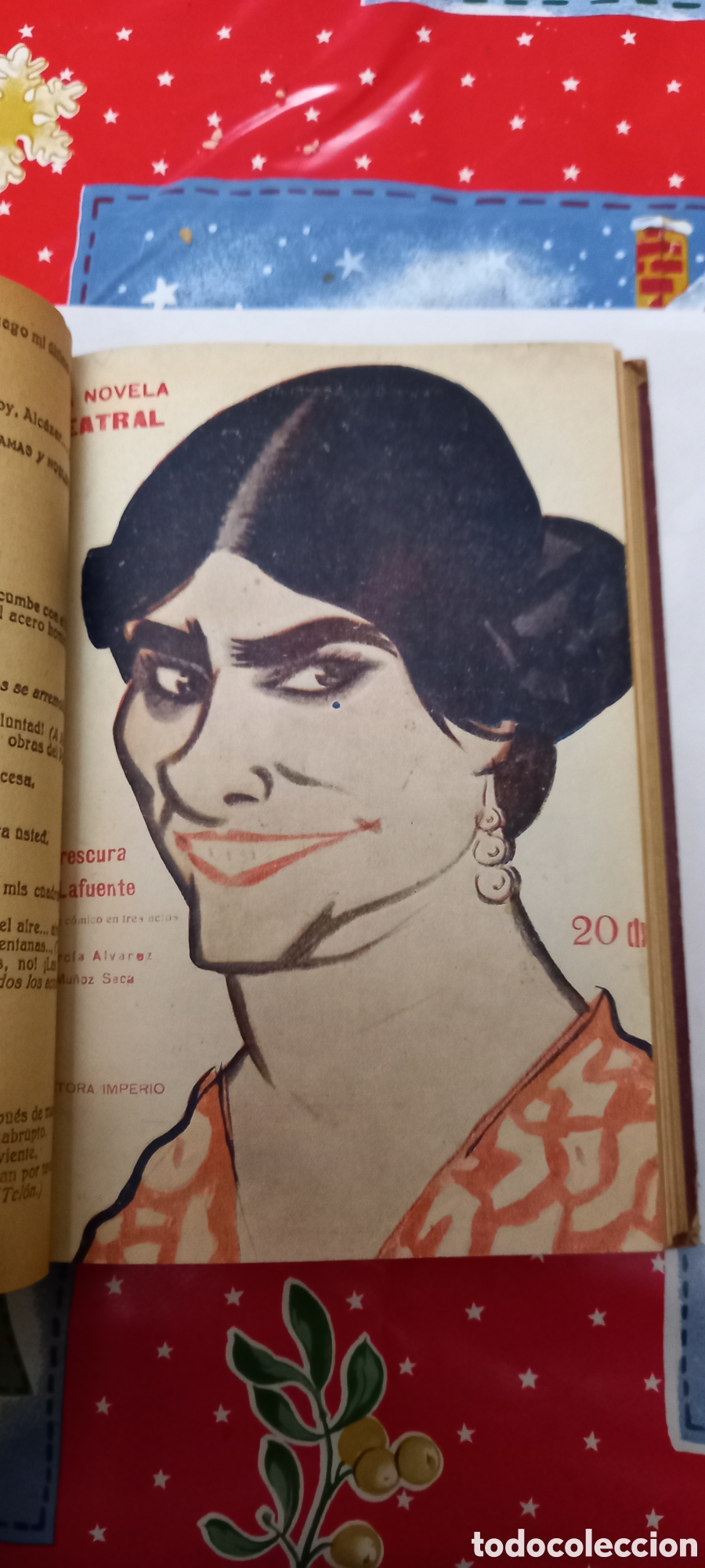 Libros antiguos: LA NOVELA TEATRAL - Foto 5