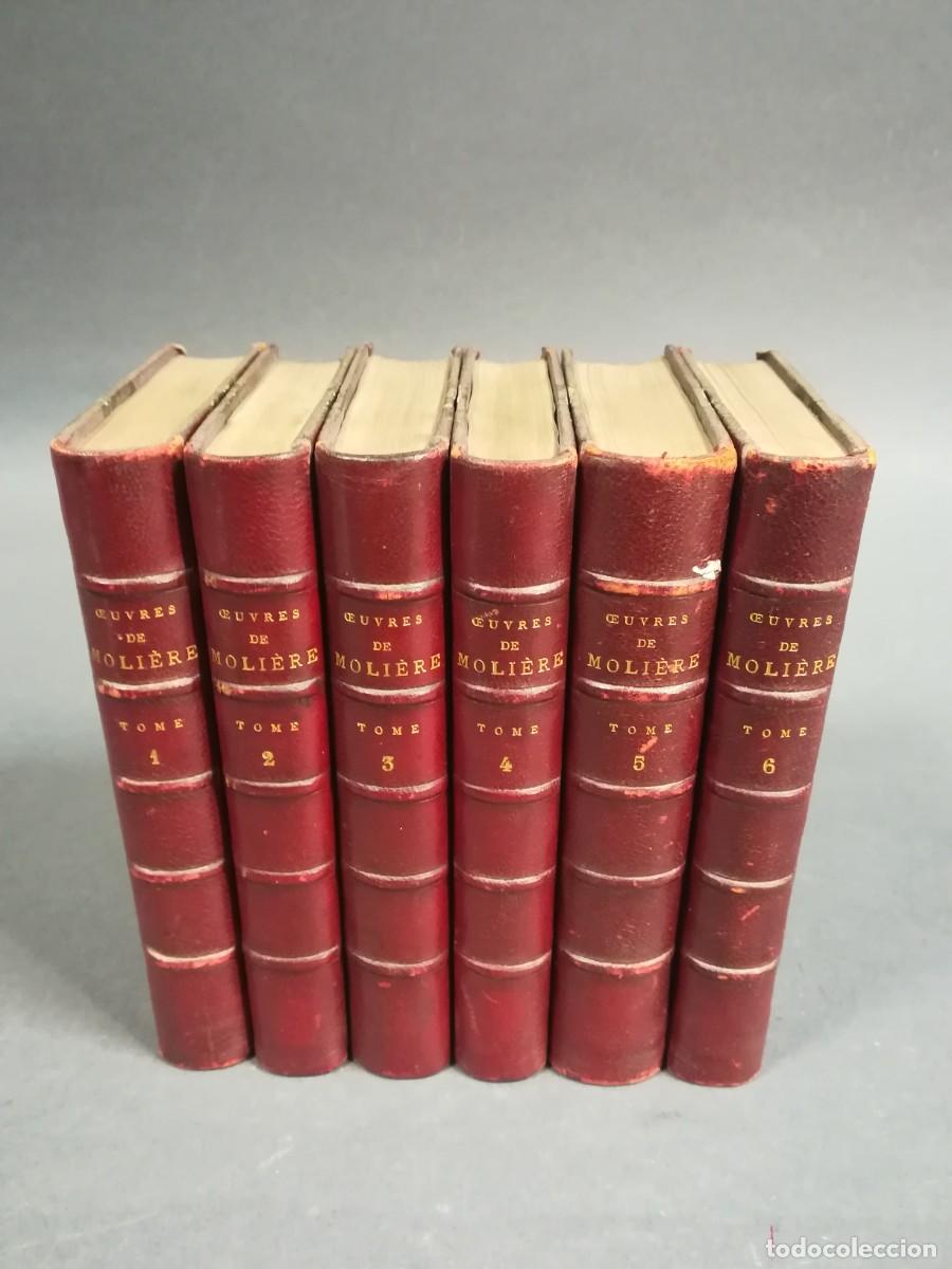 Libros antiguos: EUVRES DE MOLIERE. OBRAS DE MOLIERE - Foto 3