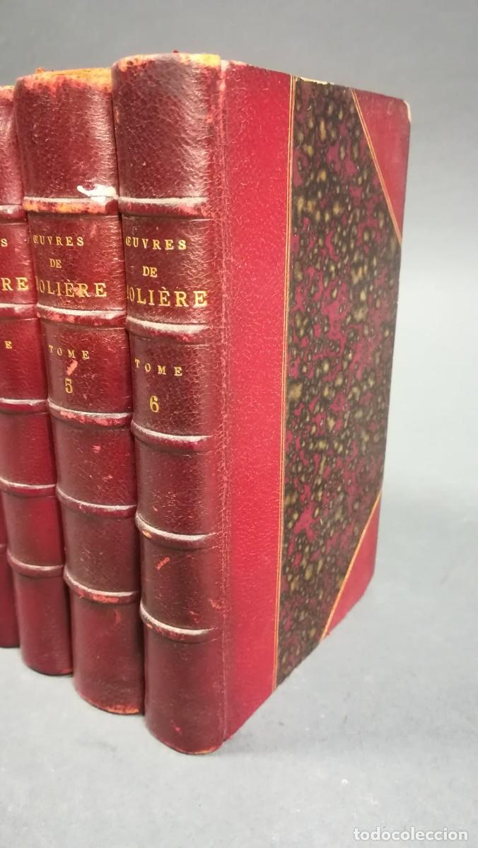 Libros antiguos: EUVRES DE MOLIERE. OBRAS DE MOLIERE - Foto 6