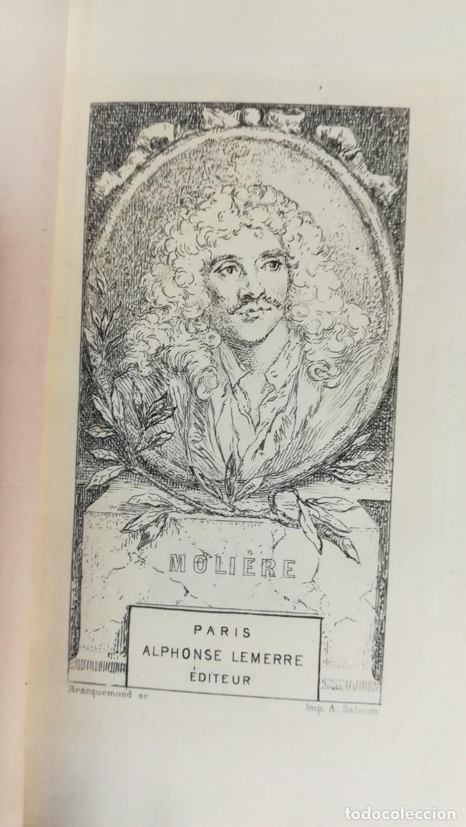 Libros antiguos: EUVRES DE MOLIERE. OBRAS DE MOLIERE - Foto 7