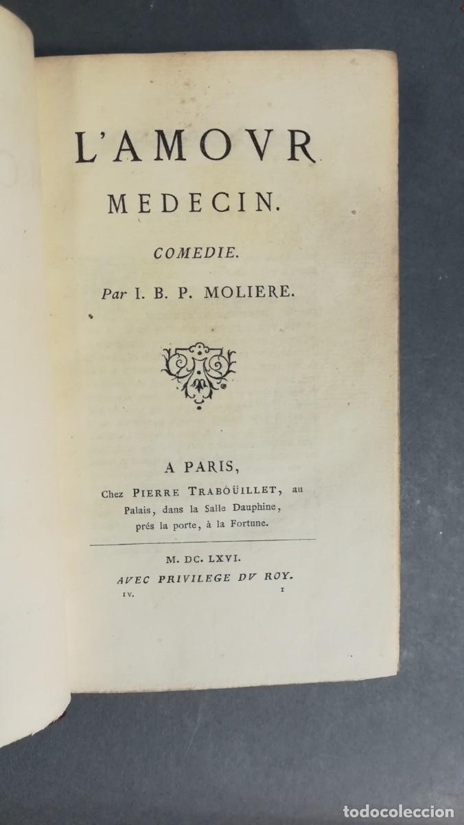 Libros antiguos: EUVRES DE MOLIERE. OBRAS DE MOLIERE - Foto 10