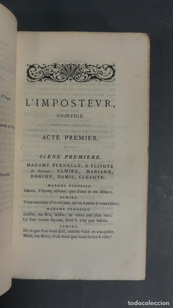Libros antiguos: EUVRES DE MOLIERE. OBRAS DE MOLIERE - Foto 13