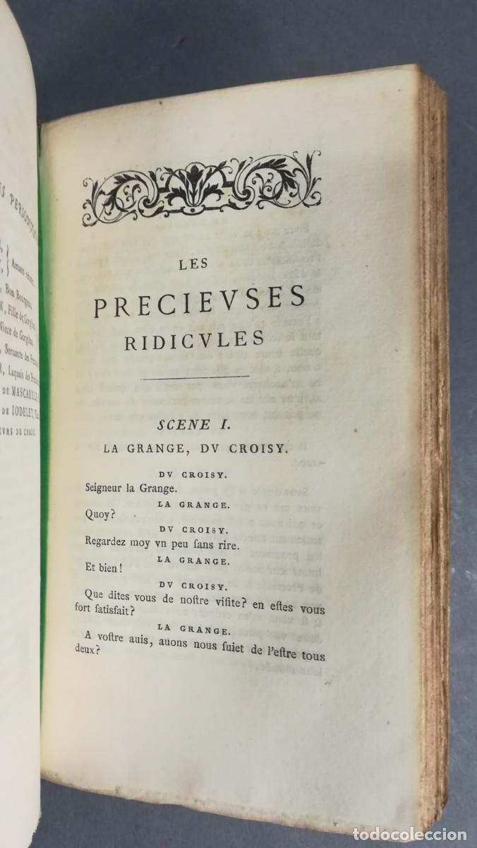 Libros antiguos: EUVRES DE MOLIERE. OBRAS DE MOLIERE - Foto 14