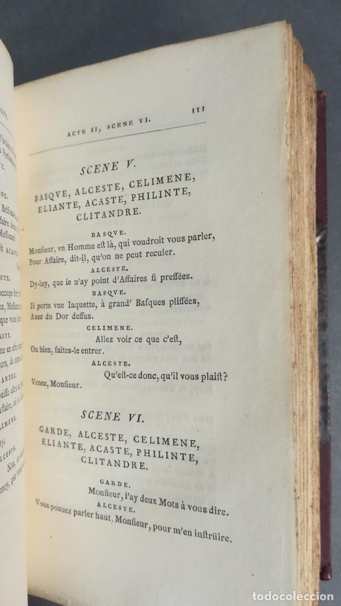 Libros antiguos: EUVRES DE MOLIERE. OBRAS DE MOLIERE - Foto 16