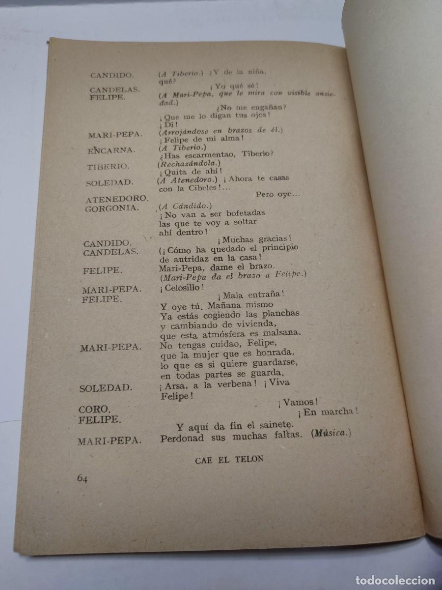Libros antiguos: BIBLIOTECA TEATRAL - LA REVOLTOSA - Chapi - n&deg; 84 - Foto 3