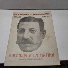 Libros antiguos: EL CUENTO DEL DUMENCHE - VALENCIA A LA MATINA - N°143 DE 1916 POR EDUARDO ESCALANTE