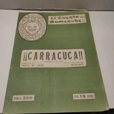 Libri antichi: EL CUENTO DEL DUMENCHE - CARRACUCA - N°209 DE 1918 POR RAFEL Mª LIERN