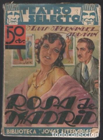 Libros antiguos: FERNANDEZ ARDAVIN, Luis: ROSA DE MADRID - Foto 1