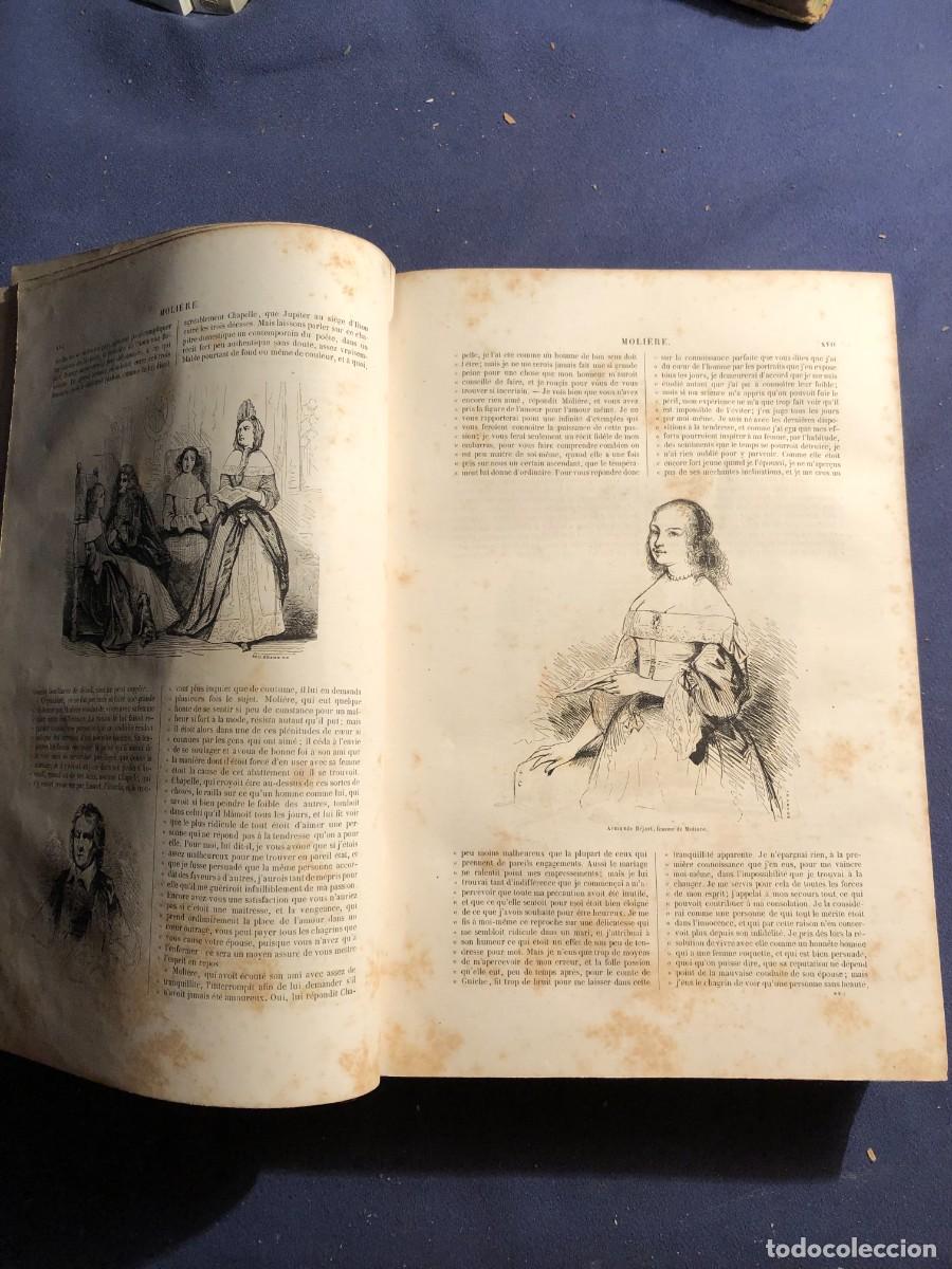 Libros antiguos: MOLIERE: - OEUVRES - (DIBUJOS DE TONY JOHANNOT) (1844) - Foto 4