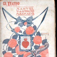 Libros antiguos: MANUEL Y ANTONIO MACHADO : JUAN DE MAÑARA (EL TEATRO MODERNO, 1927)