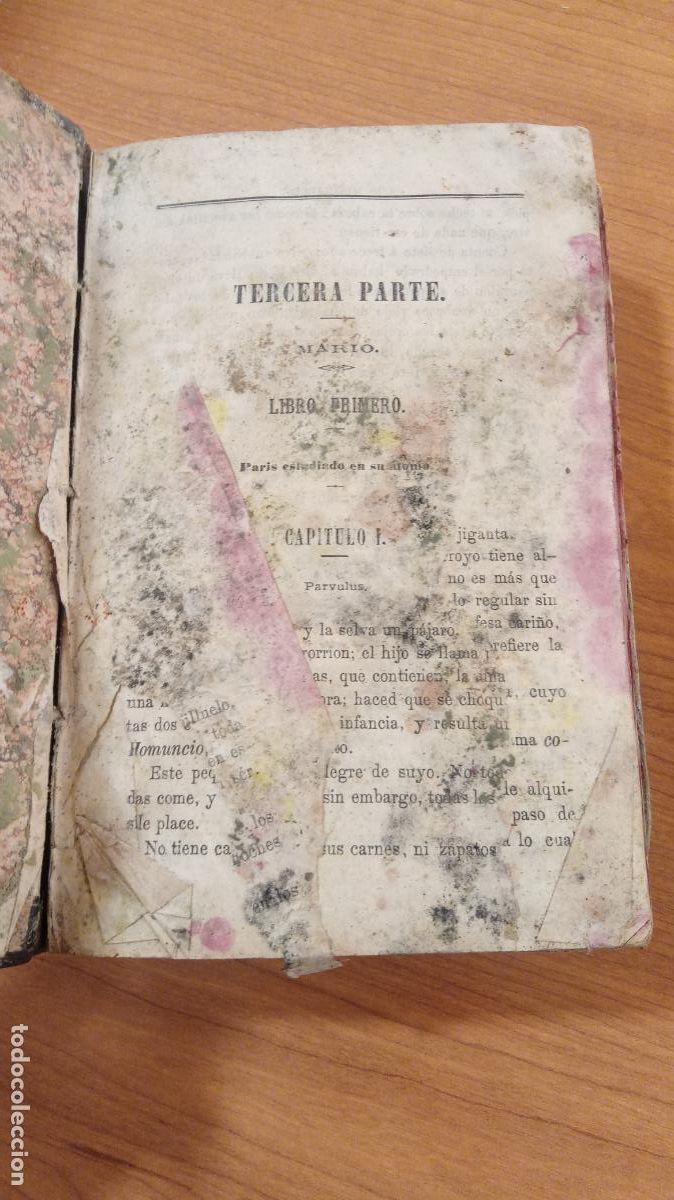Libros antiguos: LOS MISERABLES. 3 - 4. CON ALGUNAS L&Aacute;MINAS - Foto 1