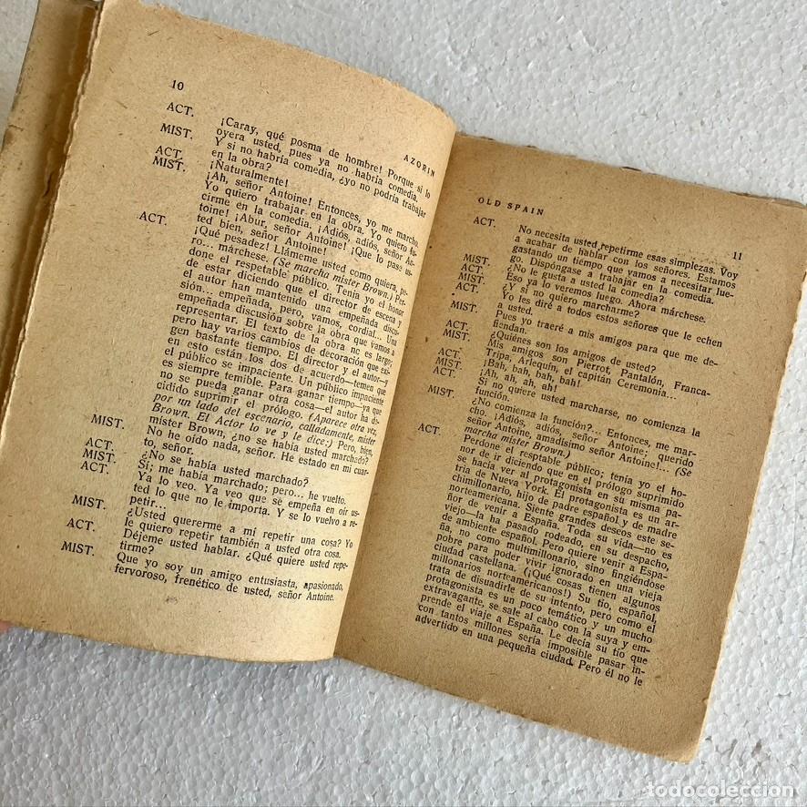 Libros antiguos: Azor&iacute;n, Old Spain 1928 Teatro - Foto 7